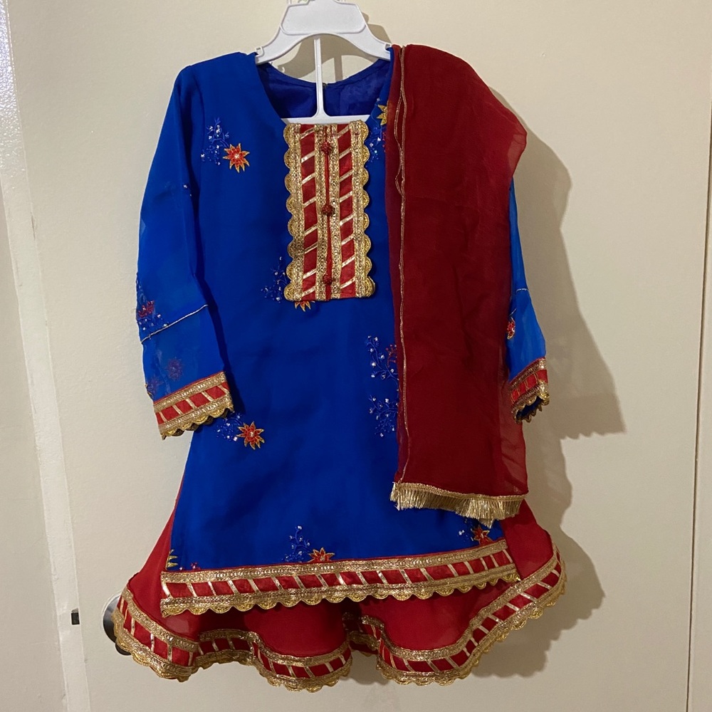 Girls lehenga suit
